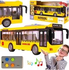 Žaislinis mokyklinis autobusas su šviesa garsu kaina ir informacija | Žaislai berniukams | pigu.lt