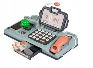 Žaislinis kasos aparatas su garsais ir 25 priedais kaina ir informacija | Žaislai mergaitėms | pigu.lt