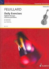 Daily Exercises/Tagliche Ubungen/Exercices Journaliers: For Violoncello цена и информация | Книги об искусстве | pigu.lt