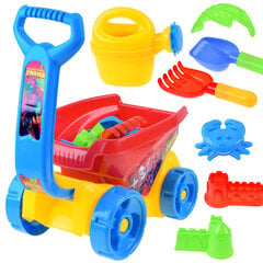 Набор игрушек для песка с тележкой цена и информация | Игрушки для песка, воды, пляжа | pigu.lt