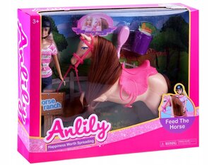 Lėlė Anlily su arkliuku Jokomisiada kaina ir informacija | Žaislai mergaitėms | pigu.lt