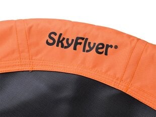 Gandro lizdo sūpynės SkyFlyer, 100 cm, oranžinės цена и информация | Детские качели | pigu.lt