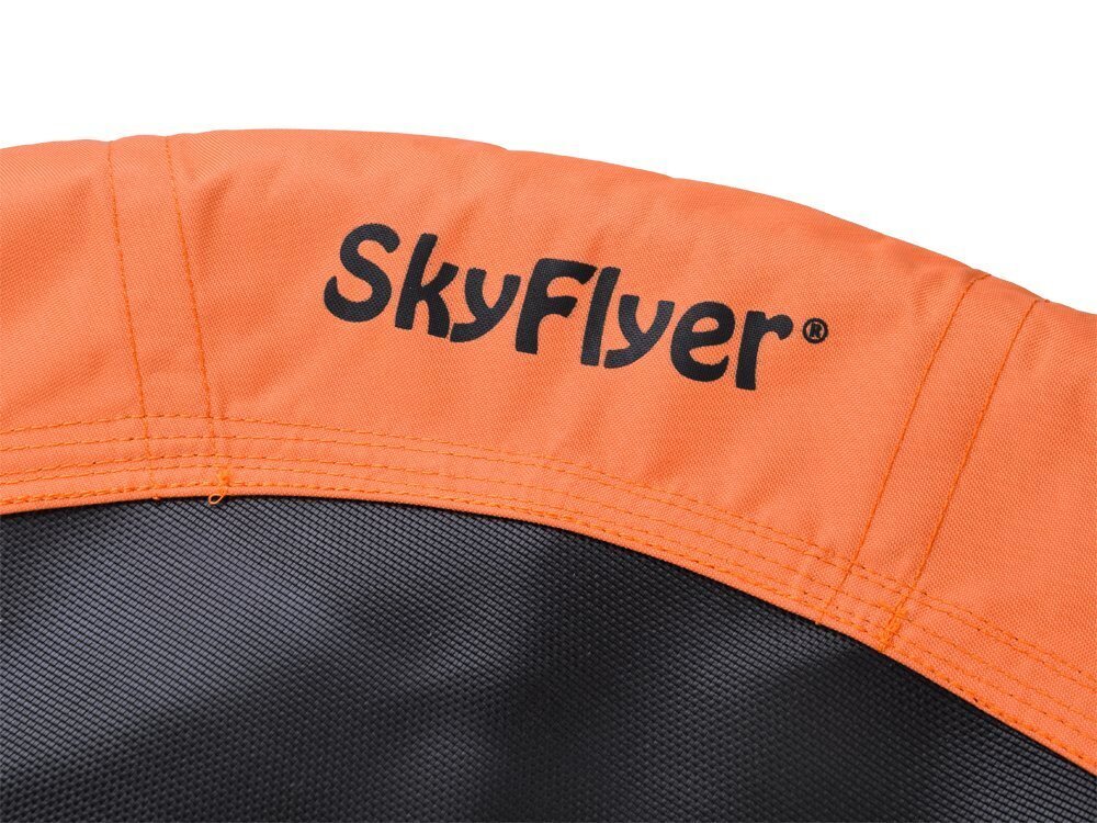 Gandro lizdo sūpynės SkyFlyer, 100 cm, oranžinės kaina ir informacija | Sūpynės | pigu.lt