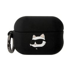 Karl Lagerfeld NFT Choupette skirtas AirPods Pro 2 - Juodas kaina ir informacija | Karl Lagerfeld Kompiuterinė technika | pigu.lt