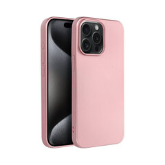 METALLIC для iPhone 15 Pro Max (6,7″) - Розовый цена и информация | Чехлы для телефонов | pigu.lt