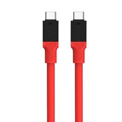 Tactical Fat Man Cable USB-C|USB-C 1m Grey цена и информация | Кабели и провода | pigu.lt