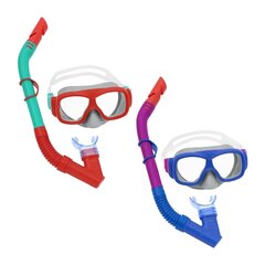 Nardymo kaukių komplektas Bestway Explora Snorkel 24032, 2 vnt, įvairių spalvų цена и информация | Наборы для подводного плавания | pigu.lt