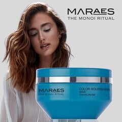 MARAES COLOR NOURISHING maitinanti ir spalvą tausojanti plaukų kaukė su Manoi de Tahiti aliejumi ir keratinu, be parabenų, KAARAL, 200 ml kaina ir informacija | Priemonės plaukų stiprinimui | pigu.lt