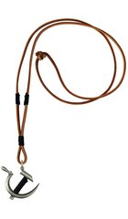 Шнурок с подвеской, кожаный (RB2P6B) цена и информация | Украшения на шею | pigu.lt