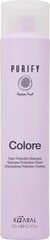 Šampūnas dažytiems plaukams Kaaral Purify Colore, 300 ml kaina ir informacija | Šampūnai | pigu.lt