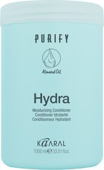 PURIFY HYDRA Увлажняющий кондиционер для сухих волос с экстрактами миндаля, оливы, риса и ромашки, 1000 мл цена и информация | Бальзамы, кондиционеры | pigu.lt