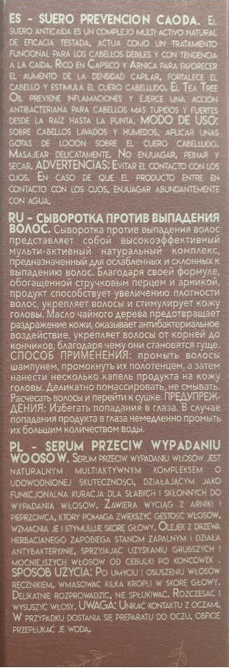 Trichologinis serumas nuo plaukų slinkimo Kaaral K05, 50 ml kaina ir informacija | Priemonės plaukų stiprinimui | pigu.lt