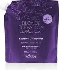 Šviesinimo pudra plaukams Kaaral Blonde Elevation Yellow Out Lift Extreme Powder, 500 g kaina ir informacija | Plaukų dažai | pigu.lt