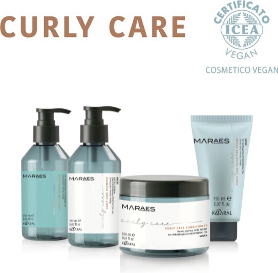 Fluidas garbanoms pabrėžti Kaaral Maraes Curly Care Revitalising, 250 ml kaina ir informacija | Plaukų formavimo priemonės | pigu.lt