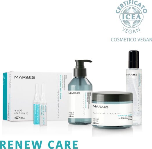 Šampūnas pažeistų, silpnų ir blankių plaukų priežiūrai Kaaral Maraes Renew Care, 1000 ml цена и информация | Šampūnai | pigu.lt