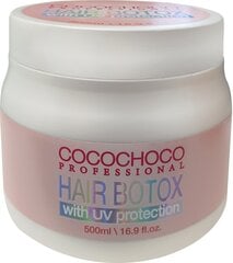 HAIR BOTOX COCOCHOCO профессиональное средство для восстановления волос, 500 мл цена и информация | Средства для укладки волос | pigu.lt