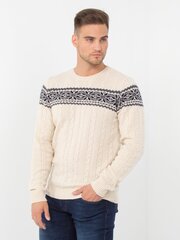 Мужской джемпер STORGIO, 563904615, белый цена и информация | Мужские свитера | pigu.lt