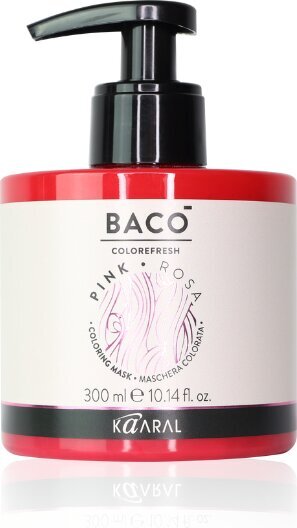Dažanti plaukų kaukė Baco Colorefresher Pink, 300 ml kaina ir informacija | Plaukų dažai | pigu.lt