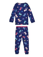 Пижама для девочек MINOTI, 520818675, синяя цена и информация | Пижамы, халаты для девочек | pigu.lt