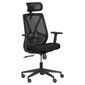 2-ių kėdžių komplektas Wood Garden Carmen 7567, juodas kaina ir informacija | Biuro kėdės | pigu.lt