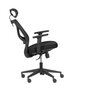 2-ių kėdžių komplektas Wood Garden Carmen 7567, juodas kaina ir informacija | Biuro kėdės | pigu.lt