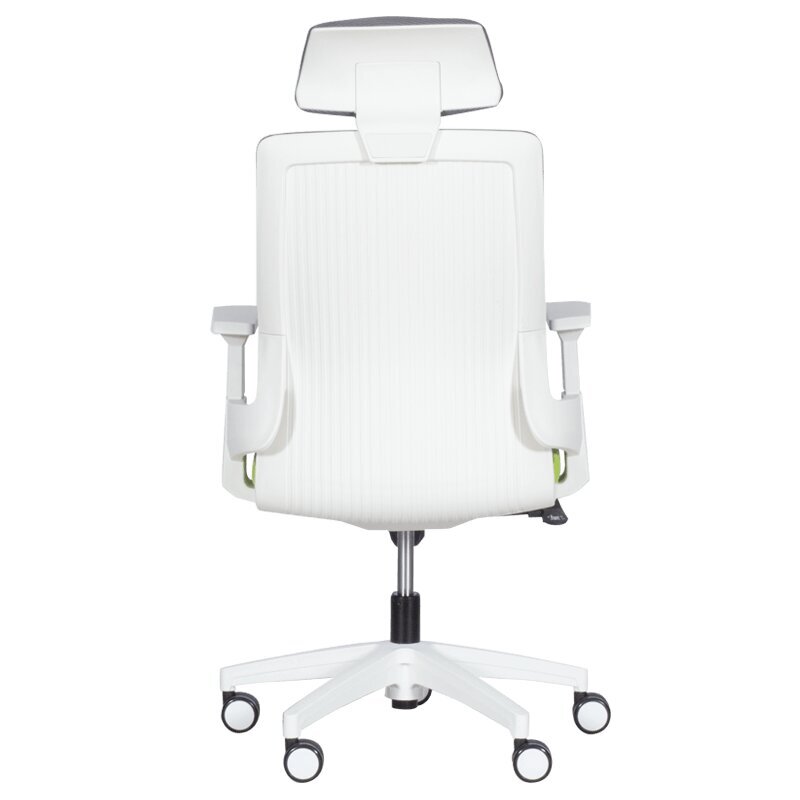2-ių biuro kėdžių komplektas Wood Garden Carmen 7546, žalias/pilkas kaina ir informacija | Biuro kėdės | pigu.lt