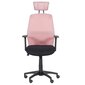 Kėdė Wood Garden Carmen 7535, juoda/rožinė kaina ir informacija | Biuro kėdės | pigu.lt