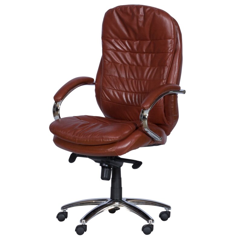 Kėdė Wood Garden Carmen 8113-1 sparkling, ruda kaina ir informacija | Biuro kėdės | pigu.lt