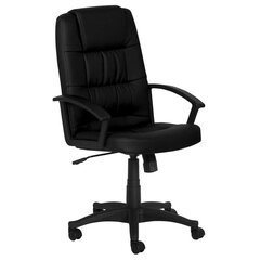 Biuro kėdė Wood Garden Carmen 6078, juoda kaina ir informacija | Biuro kėdės | pigu.lt