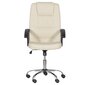 Biuro kėdė Wood Garden Carmen 6076, smėlio spalvos kaina ir informacija | Biuro kėdės | pigu.lt