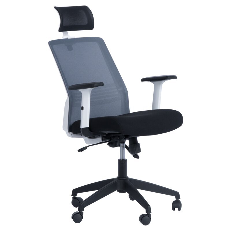 Biuro kėdė Wood Garden Carmen 7523, juoda/pilka kaina ir informacija | Biuro kėdės | pigu.lt