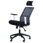 Biuro kėdė Wood Garden Carmen 7523, juoda/pilka kaina ir informacija | Biuro kėdės | pigu.lt