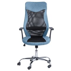 Biuro kėdė Wood Garden Carmen 7528, mėlyna/juoda kaina ir informacija | Biuro kėdės | pigu.lt