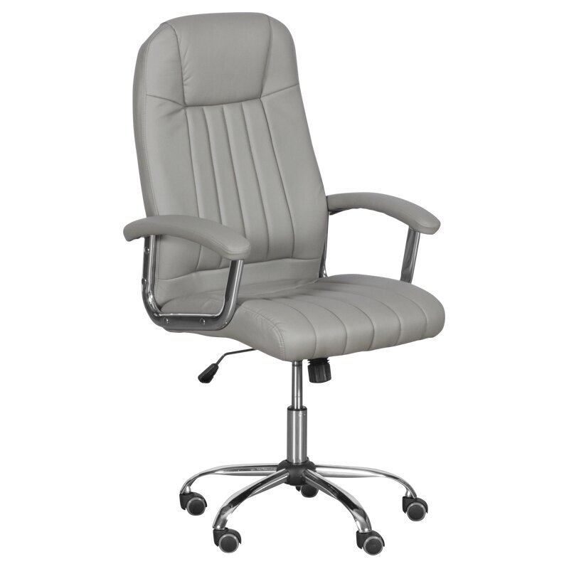 Biuro kėdė Wood Garden Carmen 6181, pilka kaina ir informacija | Biuro kėdės | pigu.lt