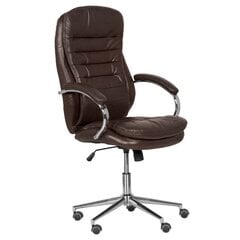 Biuro kėdė Wood Garden Carmen 6113-1, ruda kaina ir informacija | Biuro kėdės | pigu.lt