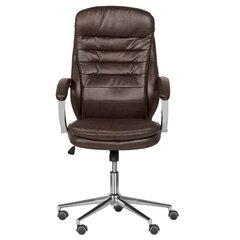 Biuro kėdė Wood Garden Carmen 6113-1, ruda kaina ir informacija | Biuro kėdės | pigu.lt