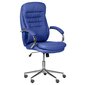 Biuro kėdė Wood Garden Carmen 6113-1, mėlyna kaina ir informacija | Biuro kėdės | pigu.lt