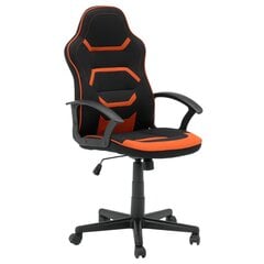 Игровое кресло Wood Garden Carmen 6309, черный/оранжевый цвет цена и информация | Офисные кресла | pigu.lt