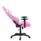 Žaidimų kėdė Wood Garden Carmen 6312, balta/rožinė kaina ir informacija | Biuro kėdės | pigu.lt