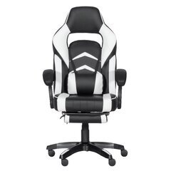 Игровое кресло Wood Garden Carmen 6198, черный/белый цвет цена и информация | Офисные кресла | pigu.lt