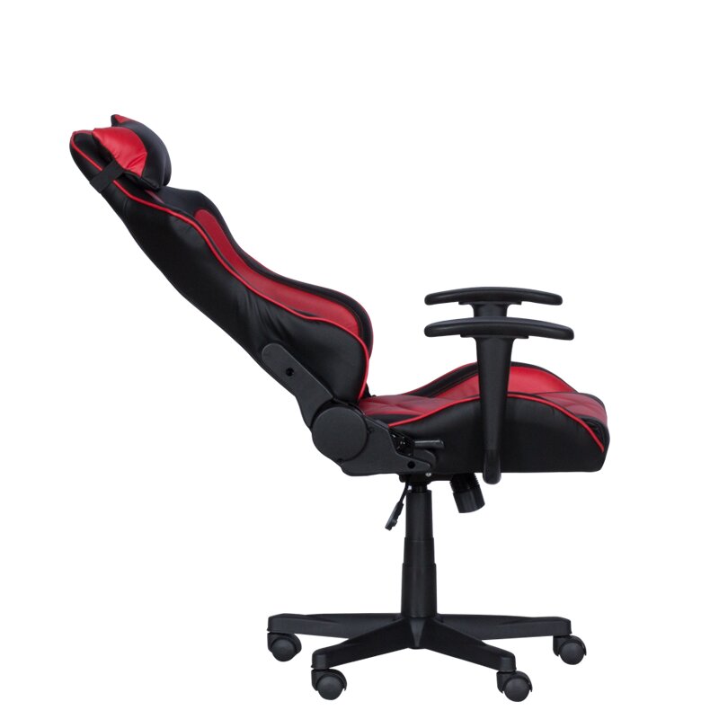 Žaidimų kėdė Wood Garden Carmen 6196, juoda/raudona kaina ir informacija | Biuro kėdės | pigu.lt