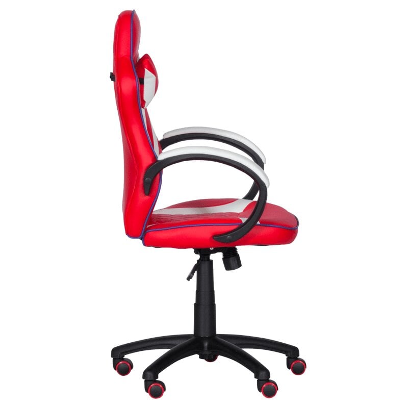 Žaidimų kėdė Wood Garden Carmen 6300, balta/raudona kaina ir informacija | Biuro kėdės | pigu.lt