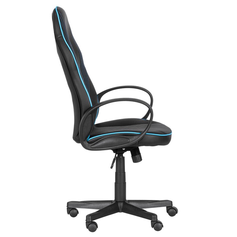 Žaidimų kėdė Wood Garden Carmen 7530, juoda/mėlyna kaina ir informacija | Biuro kėdės | pigu.lt