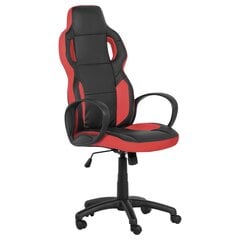 Žaidimų kėdė Wood Garden Carmen 7510, juoda/raudona kaina ir informacija | Biuro kėdės | pigu.lt