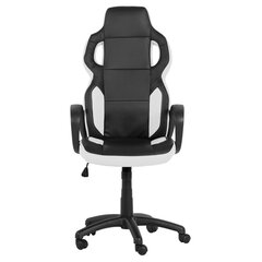 Игровое кресло Wood Garden Carmen 7510, черный/белый цвет цена и информация | Офисные кресла | pigu.lt