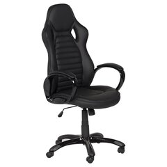 Žaidimų kėdė Wood Garden Carmen 7502, juoda kaina ir informacija | Biuro kėdės | pigu.lt