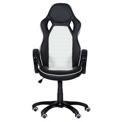 Žaidimų kėdė Wood Garden Carmen 7502, balta/juoda kaina ir informacija | Biuro kėdės | pigu.lt