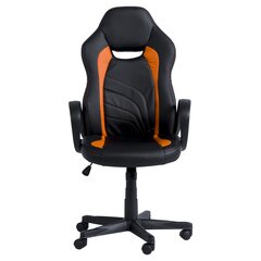 Игровое кресло Wood Garden Carmen 7525, черный/оранжевый цвет цена и информация | Офисные кресла | pigu.lt