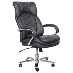 Biuro kėdė Wood Garden Carmen 6100, juoda kaina ir informacija | Biuro kėdės | pigu.lt