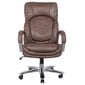 Biuro kėdė Wood Garden Carmen 6100, ruda kaina ir informacija | Biuro kėdės | pigu.lt